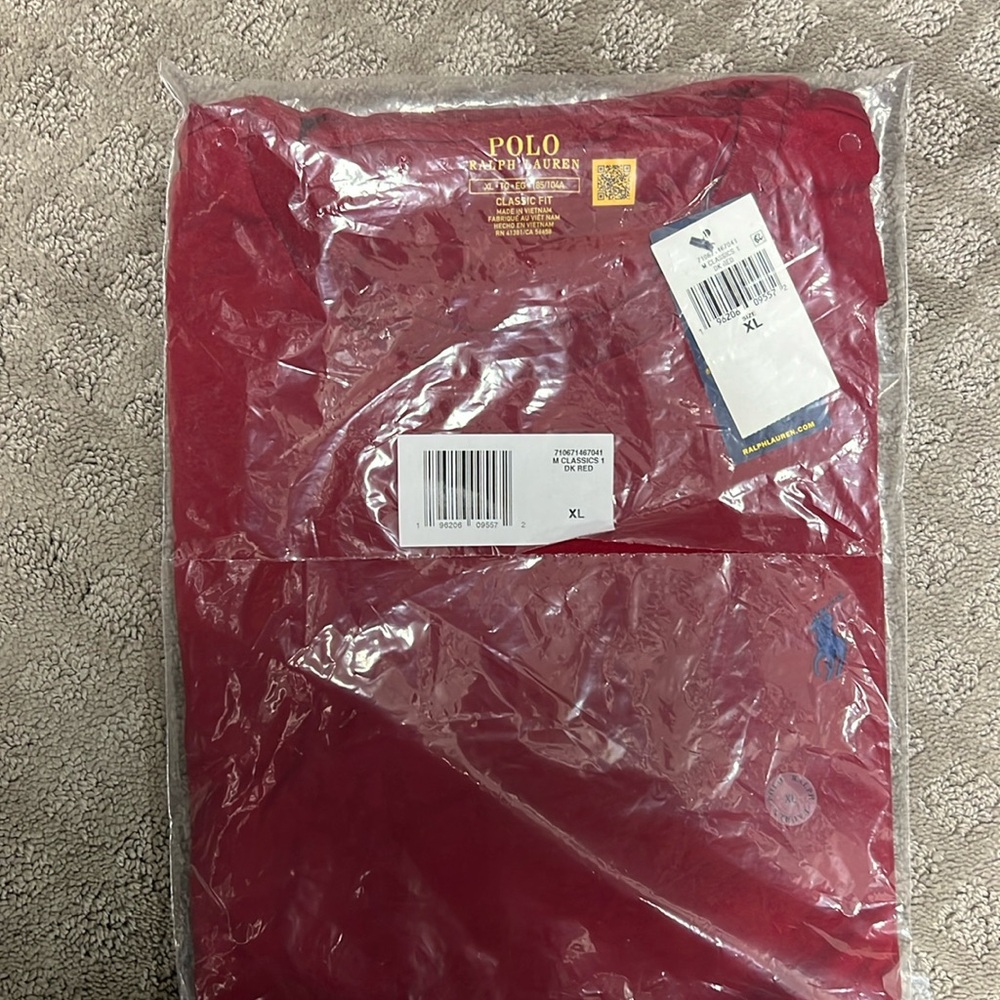 NWT - Men’s Classic Fit Jersey Long-Sleeve T-Shirt: Sz XL